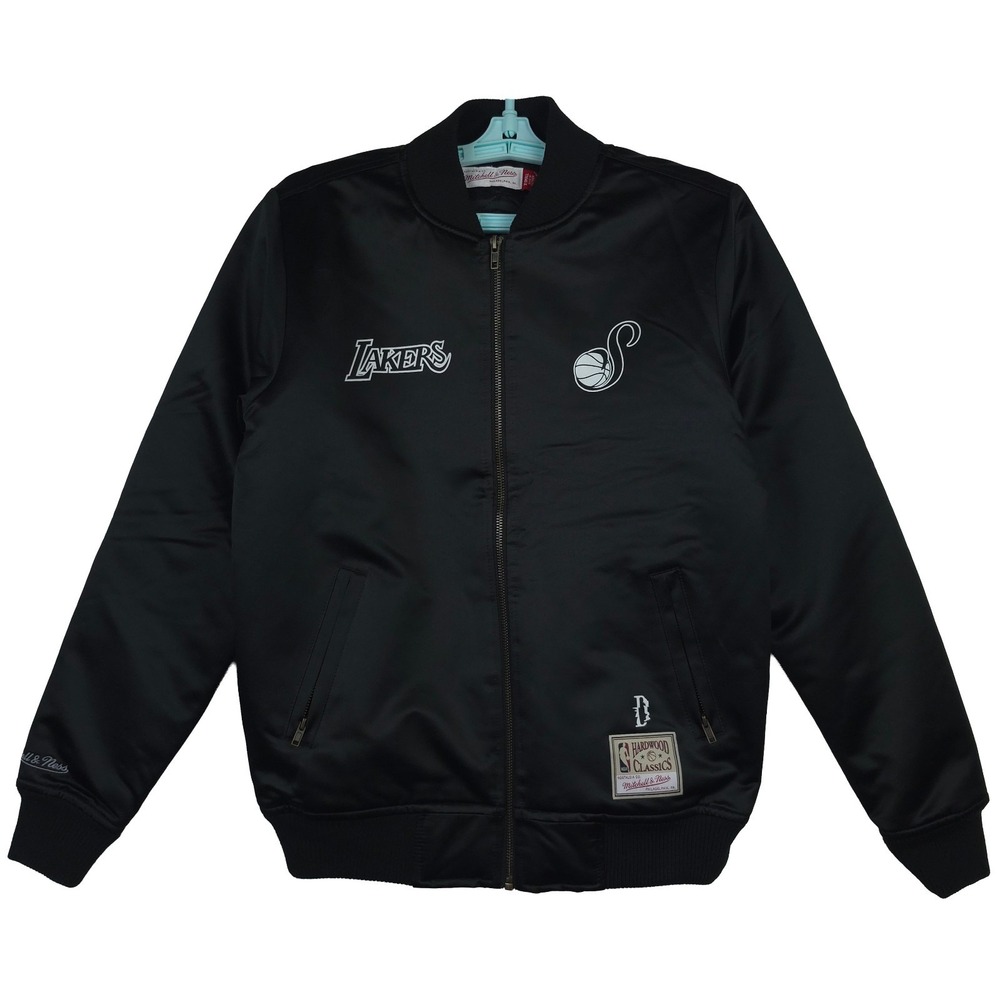 Suga BST LA Lakers Mitchell & Ness NBA XS XSmall Jacket Agust D Collab Black NWT